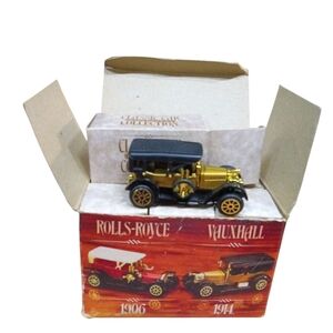 Vintage 1989 Readers Digest Miniature Classic Car Set Of 6 1:64 Scale